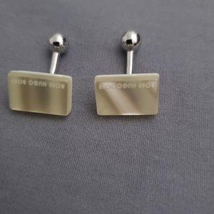 Boss Hugo Boss Mother Of Pearl Cufflinks.